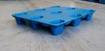 9 Feet Impact-Resistance Nesting 1100*900 mm Blow Molding Plastic Pallets