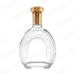 OEM/ODM Acceptable Empty 750ml Glass Wine Bottle for Vodka Gin Rum Alcohol