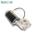 220V Brushed Permanent Magnet DC Motor Worm Gearhead 60rpm For Oil Extraction