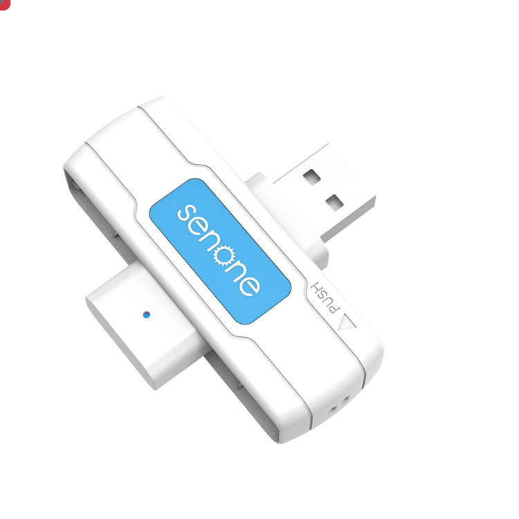 New launched products atm credit usb smart folding id card skimmer reader