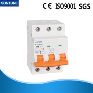 Wholesale Long Life CE Stm14-63 3 Pole Series ( MCB ) Miniature Circuit Breaker from china suppliers