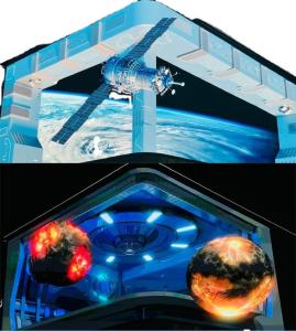 Wholesale Curved Flexible Round Outdoor Fixed LED Display P 4/P5.7 Method Outdoor Display Screen from china suppliers