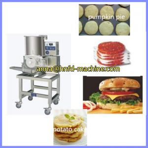 China potato patty forming machine, pumpkin pie making machine, hamburger machine on sale