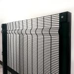 358 Welded Wire Anti Climb Mesh Metal Security Fencing For Airport Prison Jails