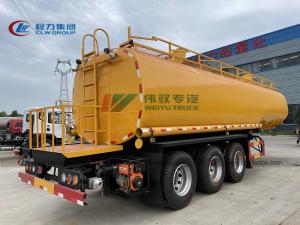 Wholesale 40 - 45cbm Tank Tri Axle Semi Trailer For Edible Water Transport from china suppliers