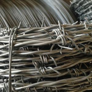 Wholesale Normal Twisted Electric Galvanized Barbed Wire Security Barbed Wire Fencing In Bucket from china suppliers