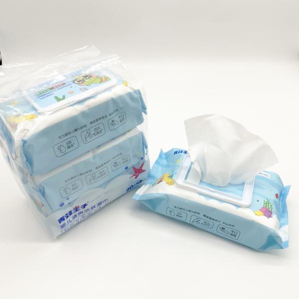 100% Pure Water Eco Friendly Biodegradable Organic Disposable Wet Wipe For All