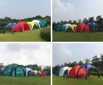 Attractive Inflatable Advertising Tent Easy Assemble Fire Retardant Light Weight