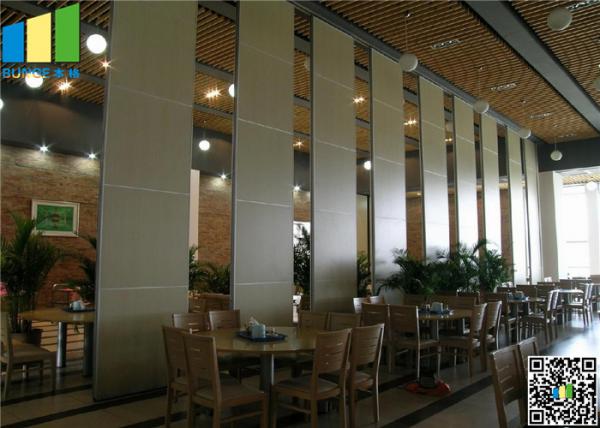 Melamine Covers Mirror Sliding Doors Soundproof Rate 42db Paired Panels
