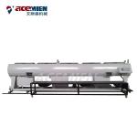 PVC UPVC WPVC Pipe Extrusion Line Twin Screw Low Power Consumption