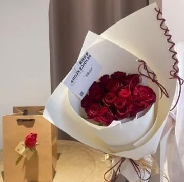57*57cm Kraft Paper Internet Celebrity Ballet Style DIY Floral Flower Wrapping