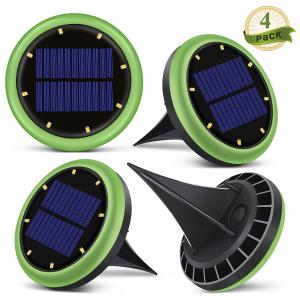 Wholesale 8 Led Solar Ground Lights Garden Solar Disk Ground Light For Night 2 Years Warranty from china suppliers