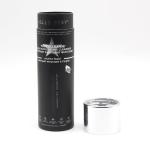 Recycled Cosmetic Cardboard Tube Gift Box With Silver Foil UV Coating Small