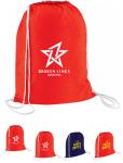 210D pu edge polyester sport gym backpack promotional outdoor activities