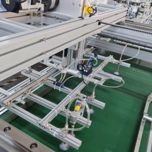 Customized Automated Adhesive Dispenser 600x600 Panel Assembly Machine