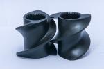 Corrosion Resistant SK Screw Elements For Food Industry Extruder