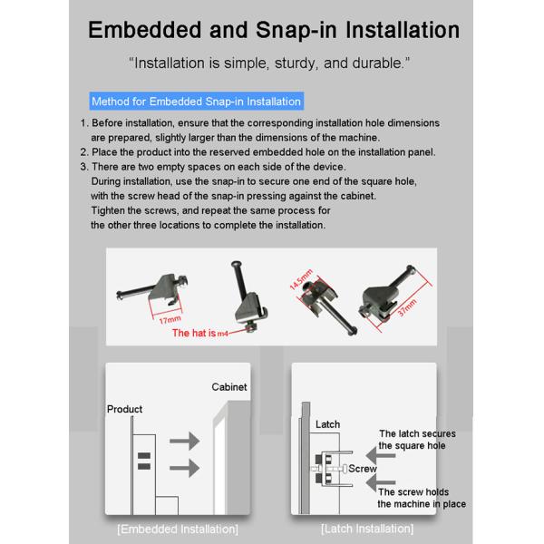 21.5 inch Embedded 4:3 Industrial-Grade Touchscreen All-in-One Computer for Automatic Vending Machine Flatbed