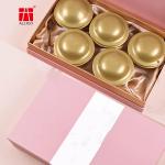 Clamshell Rigid Cardboard Gift Boxes Book Shape Handmade OEM