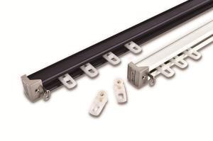 Wholesale Home Decoration Easy Clean Aluminium Blackout Curtains Track 4m from china suppliers