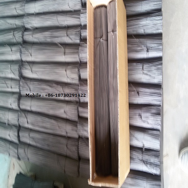 Black annealed straight cut wire