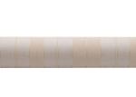 Non-woven Luxury Bedroom Striped Wallpaper Embossed Grey Color 0.53*10M