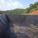 Industrial Design Style 250Mic Black Polyethylene Film HDPE Geomembrane Sheet