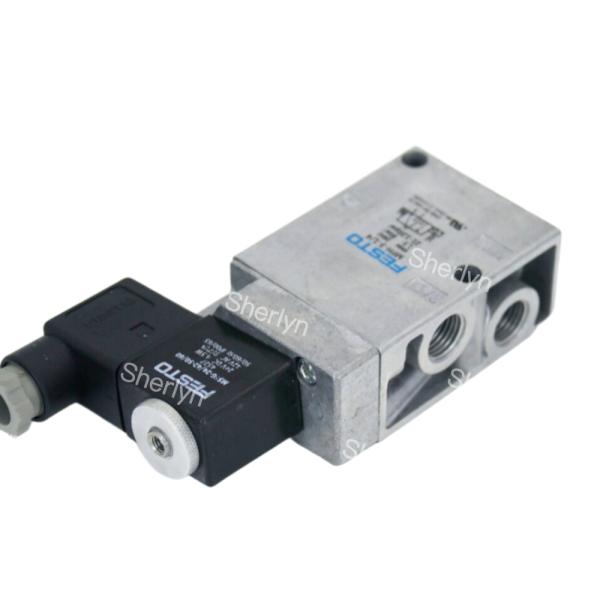 FESTO Solenoid Valve 9964 MFH-3-1/4 Mechanical Valve, 3 Port, Closed, Electrical, G 1/4