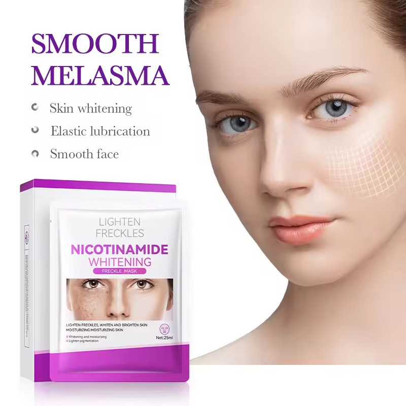 OEM ODM Whitening Mask Lightening Spots Moisturizing Removing Yellowness Removing Dullness Niacinamide Mask