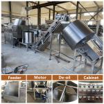 Stable Peanut Fryer Machine For Frying Groundnut Flavoring Machine 350kg/H