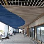 25Wx150H Aluminum Metal Ceiling Thickness 0.7mm Dripping Baffle Ceiling