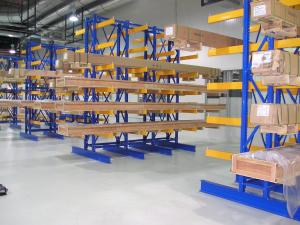 Wholesale Circular Material Industrial Storage Rack / Cantilever Warehouse Racks from china suppliers