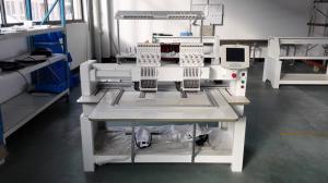 Wholesale 9 Needle 2 Head Tubular Embroidery Machine For Pillow Cases / Bags from china suppliers