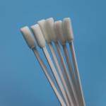 TX712 Lint Free White PP Stick 10mm Rectangular Cleanroom Swab Printer Cleaning