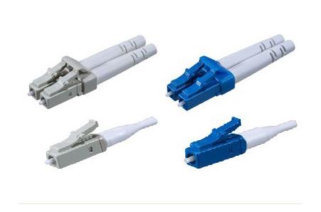 LC apc upc Fiber Optic Connector singlemode multimode blue beige green color