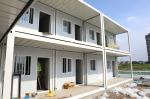 Earthquake Resistant Portable Site Office Cabin , 20ft Temporary Site Cabins