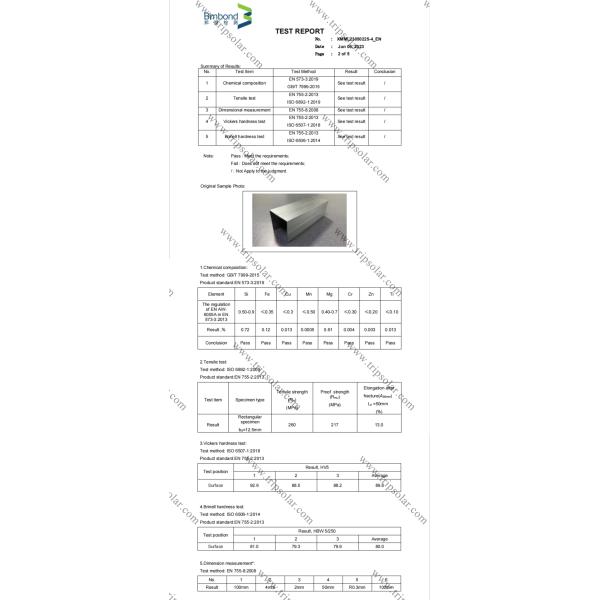CE Certified Solar Home Systems for 25 Years Service Life Aluminium Solar Roof Carport