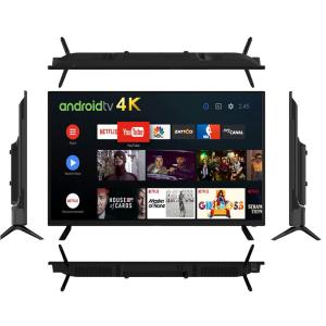Wholesale television 4k smart tv 32 43 50 55 65 inch frameless android led tv from china suppliers