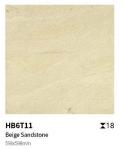 Waterproof And Firebrick 600x600x18mm Beige and white Floor Paving Tile For