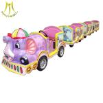 Hansel children amusement rides electric tourist trackless train for sale