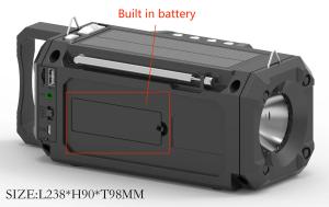Wholesale Battery Rechargeable FM Radio DC 5v LED Light Crank Solar Charger from china suppliers