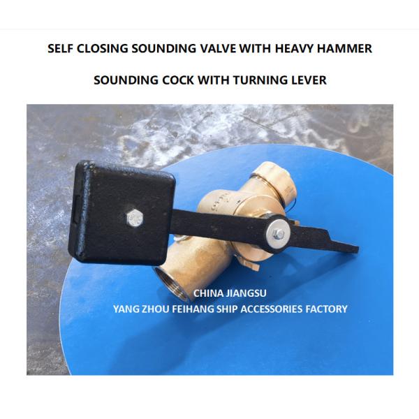 SOUNDING VALVE SELF CLOSING THREADED ENDS DN50 CB/T3778 & SOUNDING COCK THREADED ENDS DN50 CB/T3778