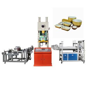 Wholesale Middle-east Popular Aluminum Foil Container Press Machine for Takeout Container Making from china suppliers