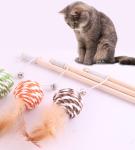 Compact Interactive Cat Toys Plastic Material Logo Customed For Cats / Dogs