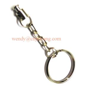Wholesale jiayang shiny silver laser cut logo flat split key ring with engraved logo from china suppliers