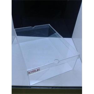 Wholesale acrylic shoe display box/acrylic shoe case with lid from china suppliers
