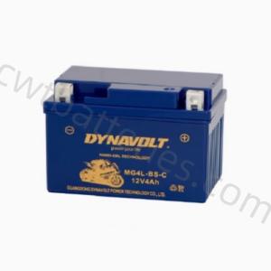 Wholesale Dynavolt Power Deep Cycle Motorcycle Battery MG4L-BS-C 12V 4Ah For Honda CB Shine SP CD 110 Dream from china suppliers