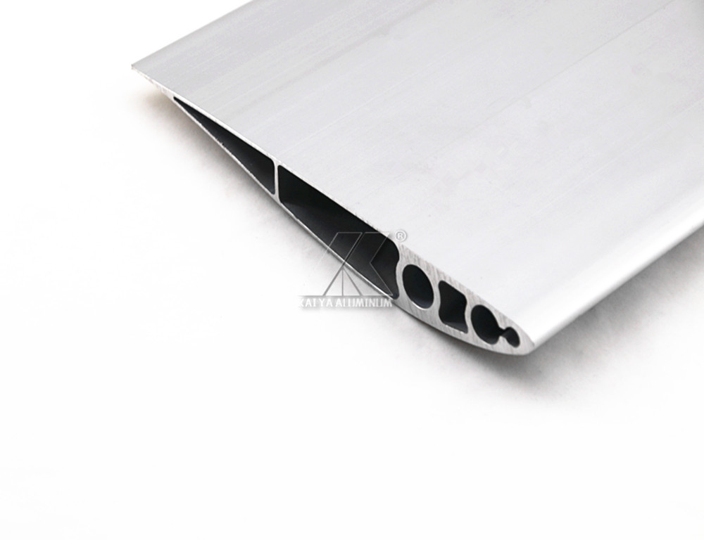 Sunshade Oval Louvre Blade Alloy Extrusion Profiles Aluminium Louvre For Windows