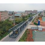 High strength material long span steel structure metal pedestrian bridge steel