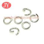 jiayang high quality bulk price 2.0mm wire key ring gold plated