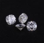 Loose Moissanite Stone DEF Color Cushion Cut Moissanite Fancy Cut Grade VVS 9mm
